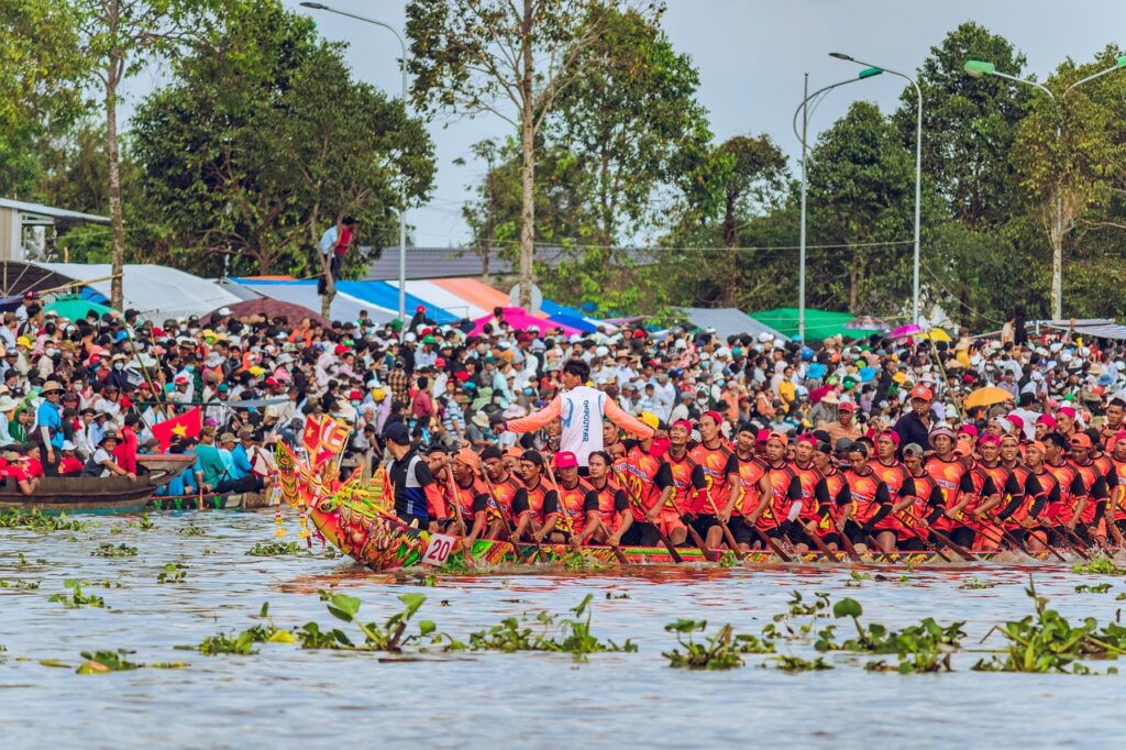 people, asia, cambodia, boat, khmer